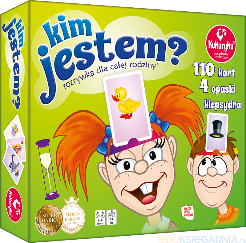 Kto ma tę kartę na głowie? Gra Kim jestem w praktyce